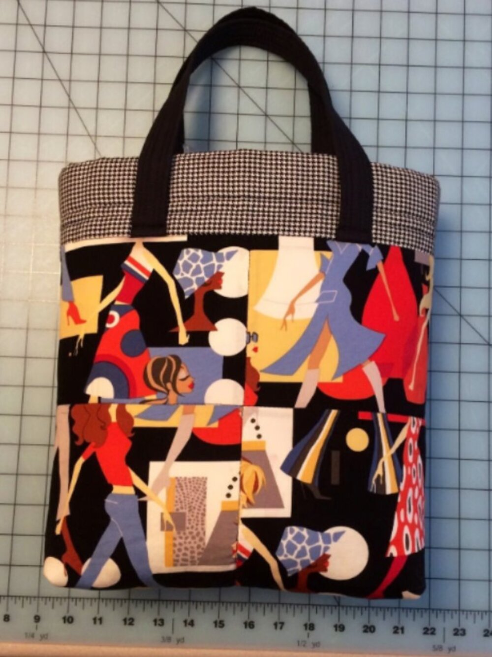 OOAK tote bag handmade